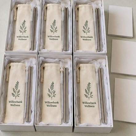 Customized reusable straws for schools and campaigns
